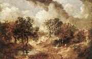 GAINSBOROUGH, Thomas Landscape in Suffolk sdg USA oil painting reproduction